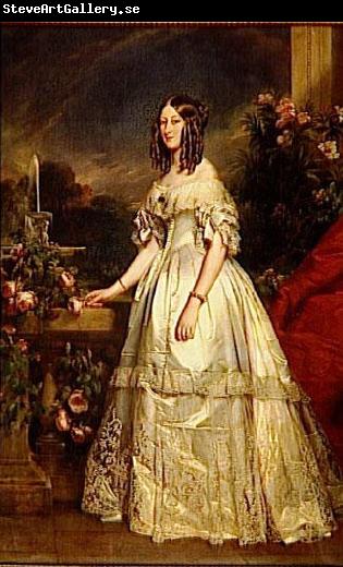 Franz Xaver Winterhalter Portrait of Victoria of Saxe Coburg and Gotha